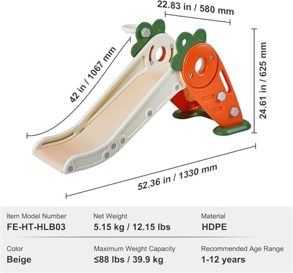 VEVOR Toddler Slide - Image 3