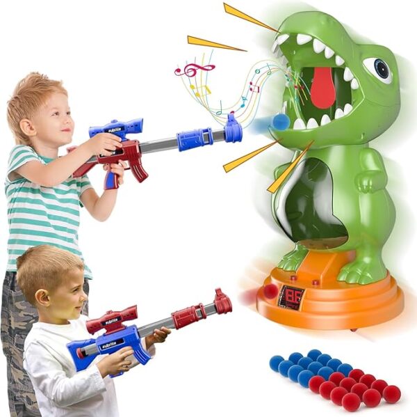 Movable Dinosaur Shooting Toys